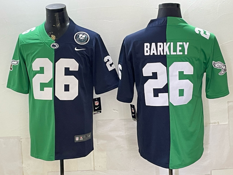 Men 2026 Philadelphia Eagles #26 Barkley green Nike Limited NFL Jersey 0715003